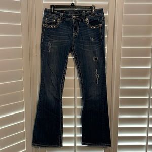 Miss Me Boot Cut denim jeans, size 30